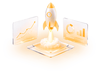 Celebração inaugural marcando o lançamento público da plataforma de negociação com criptomoedas